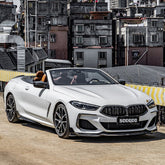 BMW 8 Series M850 840i G14 G15 G16 2018 2019 2020 2021 2022 2023 2024 with Aftermarket Parts - ?X Style Front Canards Pre-preg Carbon Fiber from SOOQOO USA